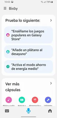 Bixby Voice android App screenshot 1